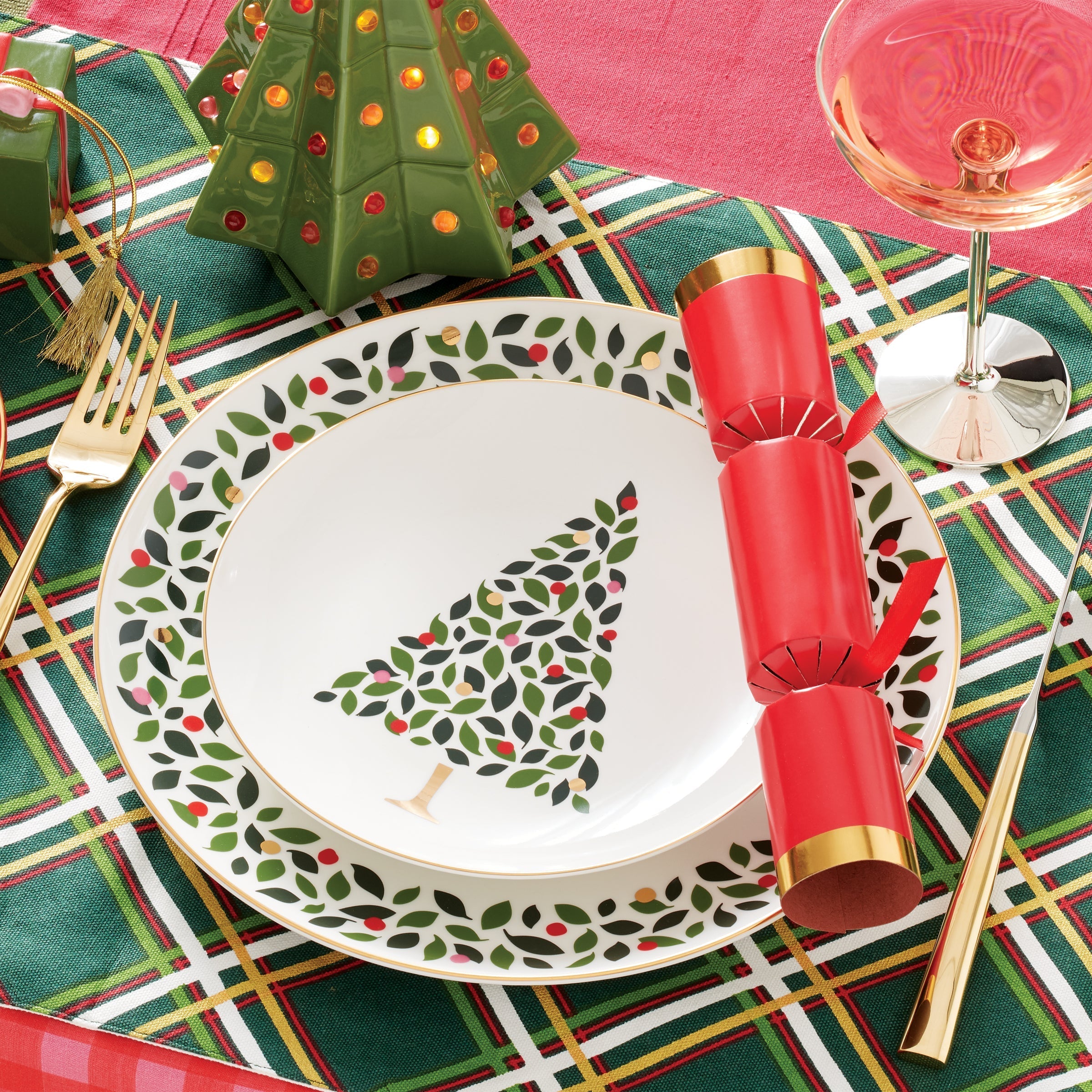 Lenox Fine Lenox Fine Evergreen Accent Plates, Set of 4 - Image 4