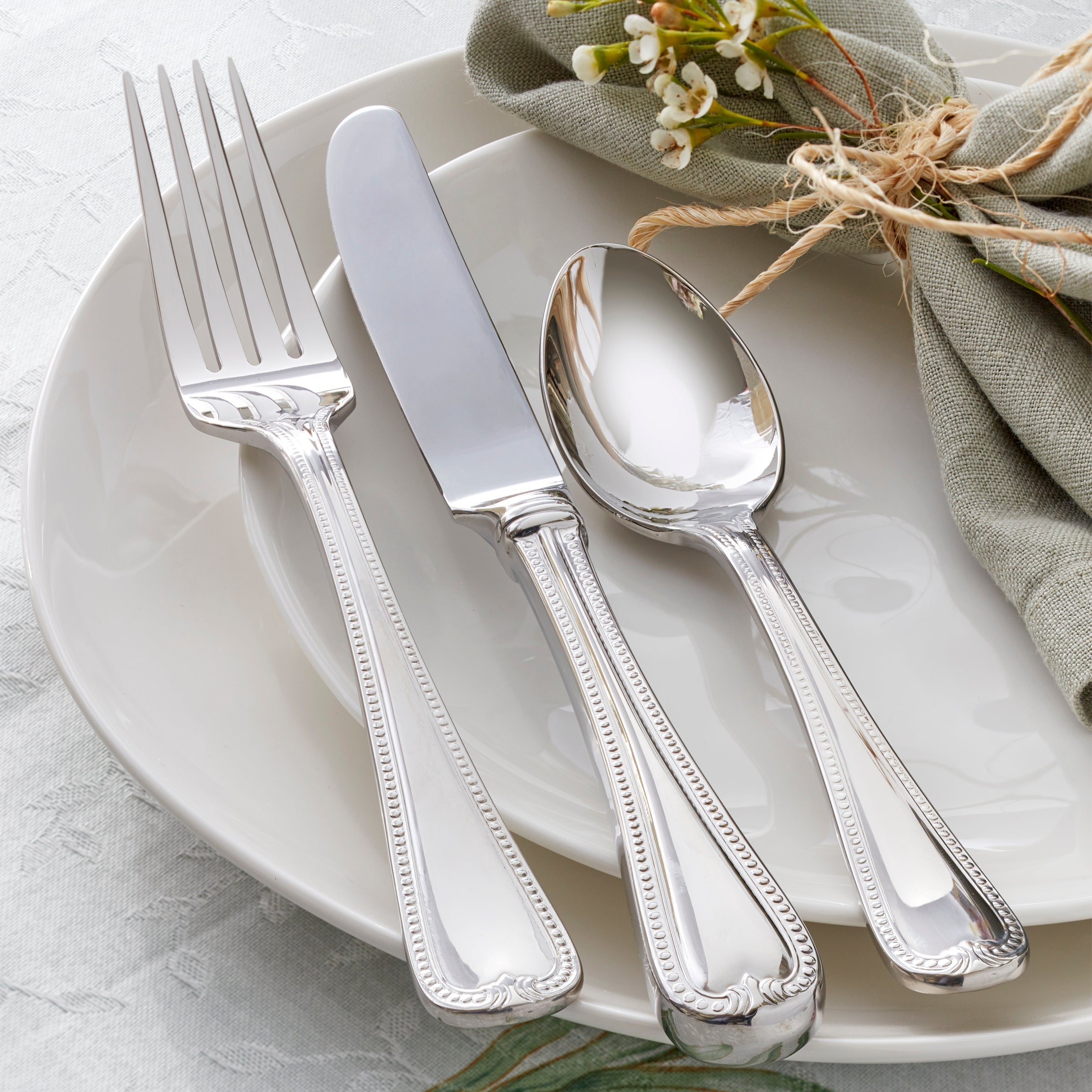 Lenox Fine Lenox Fine Vintage Jewel 20-Piece Flatware Set - Image 4