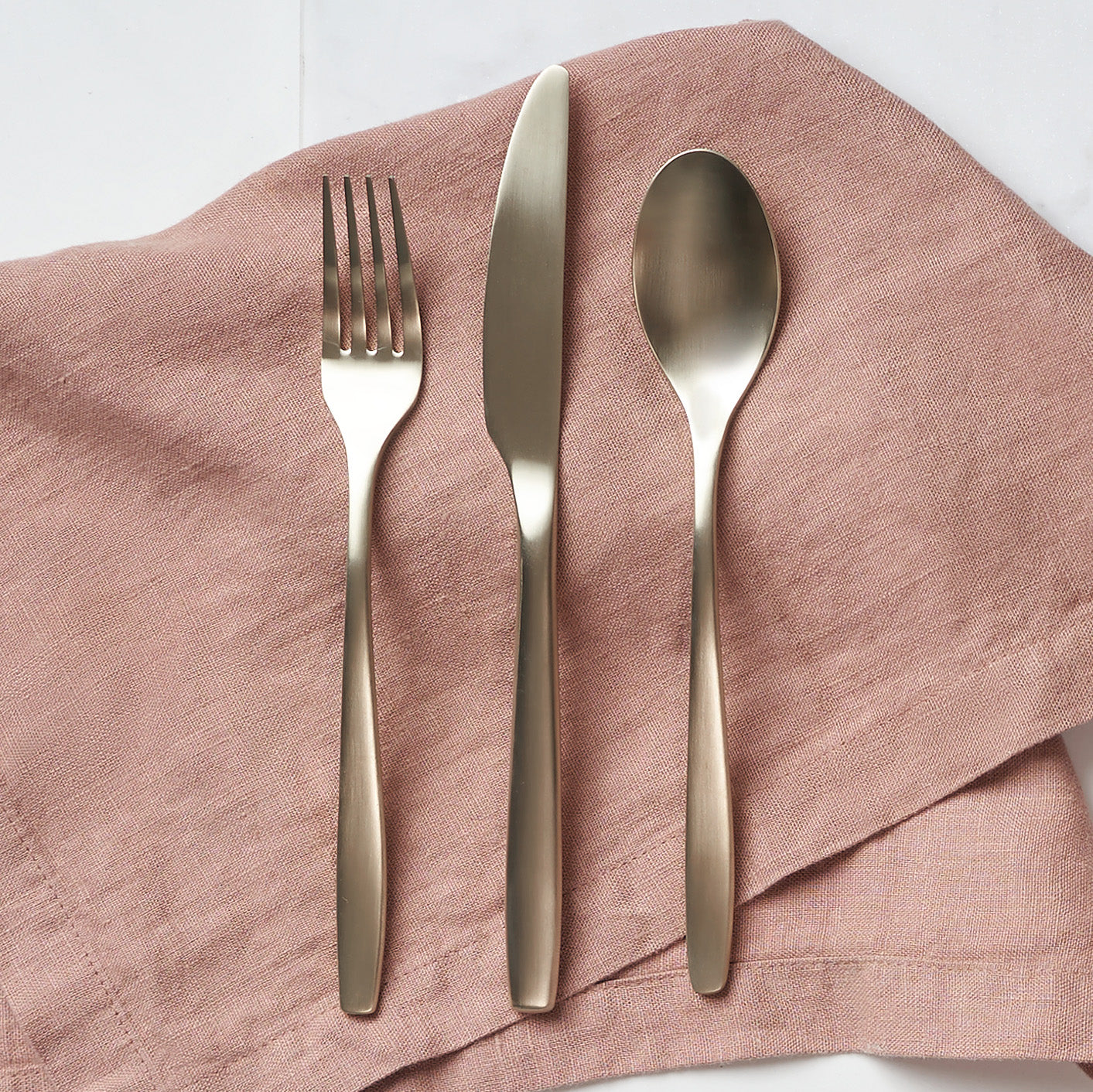 Lenox Fine Lenox Fine Averie Champagne Satin 20-Piece Flatware Set