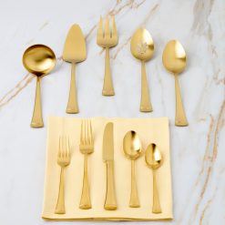 Alternative view of Lenox Fine Lenox Fine Portola Gold Satin 5-Piece Hostess Set