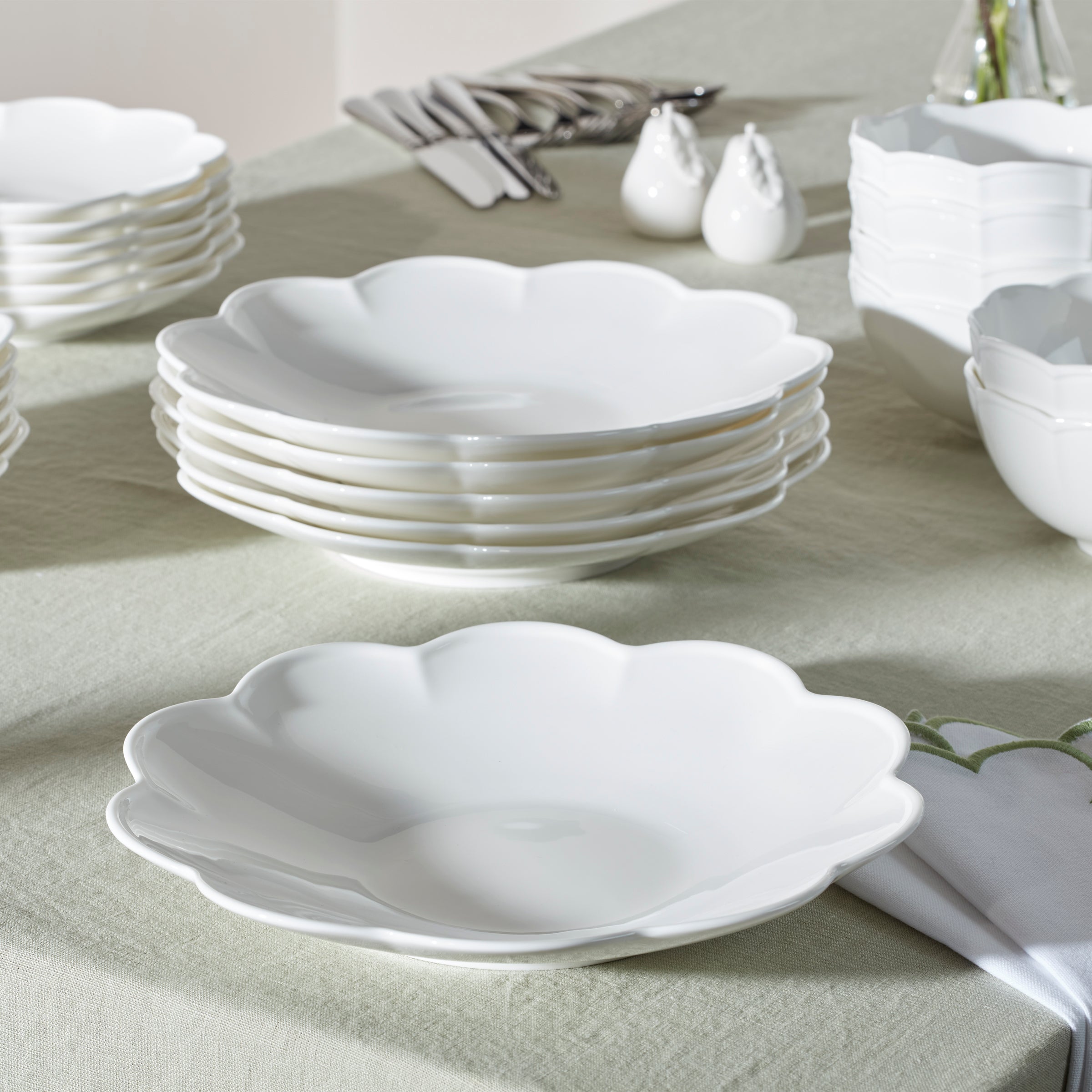 Lenox Fine Lenox Fine Studio 1414 Scallop Dinner Plates, Set of 6 - Image 6