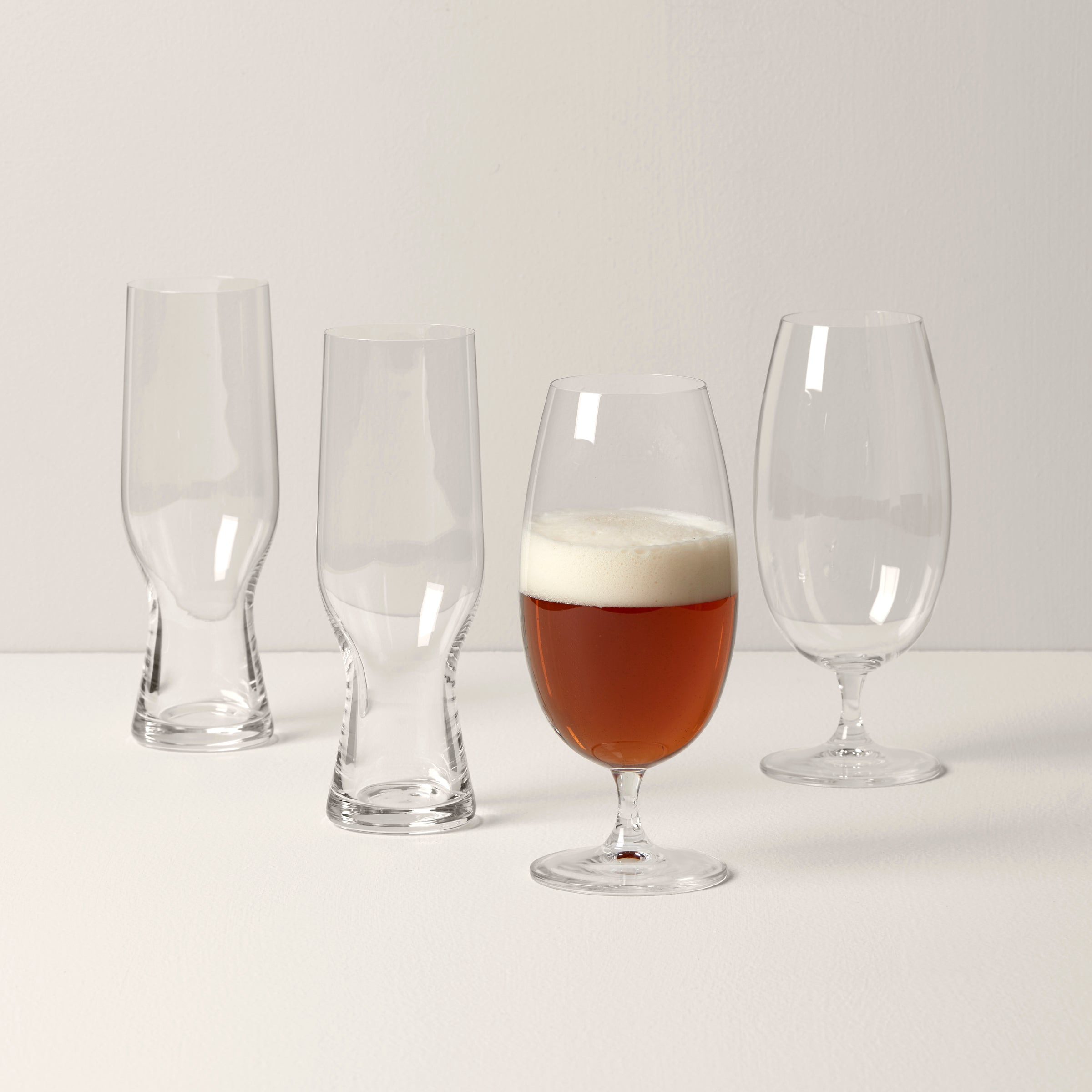 Lenox Fine Lenox Fine Tuscany Classics Assorted Beer Glasses, Set of 4 - Image 6