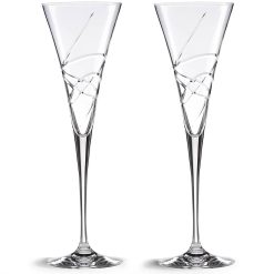 Lenox Fine Lenox Fine Adorn Crystal 2-Piece Toasting Flute Set