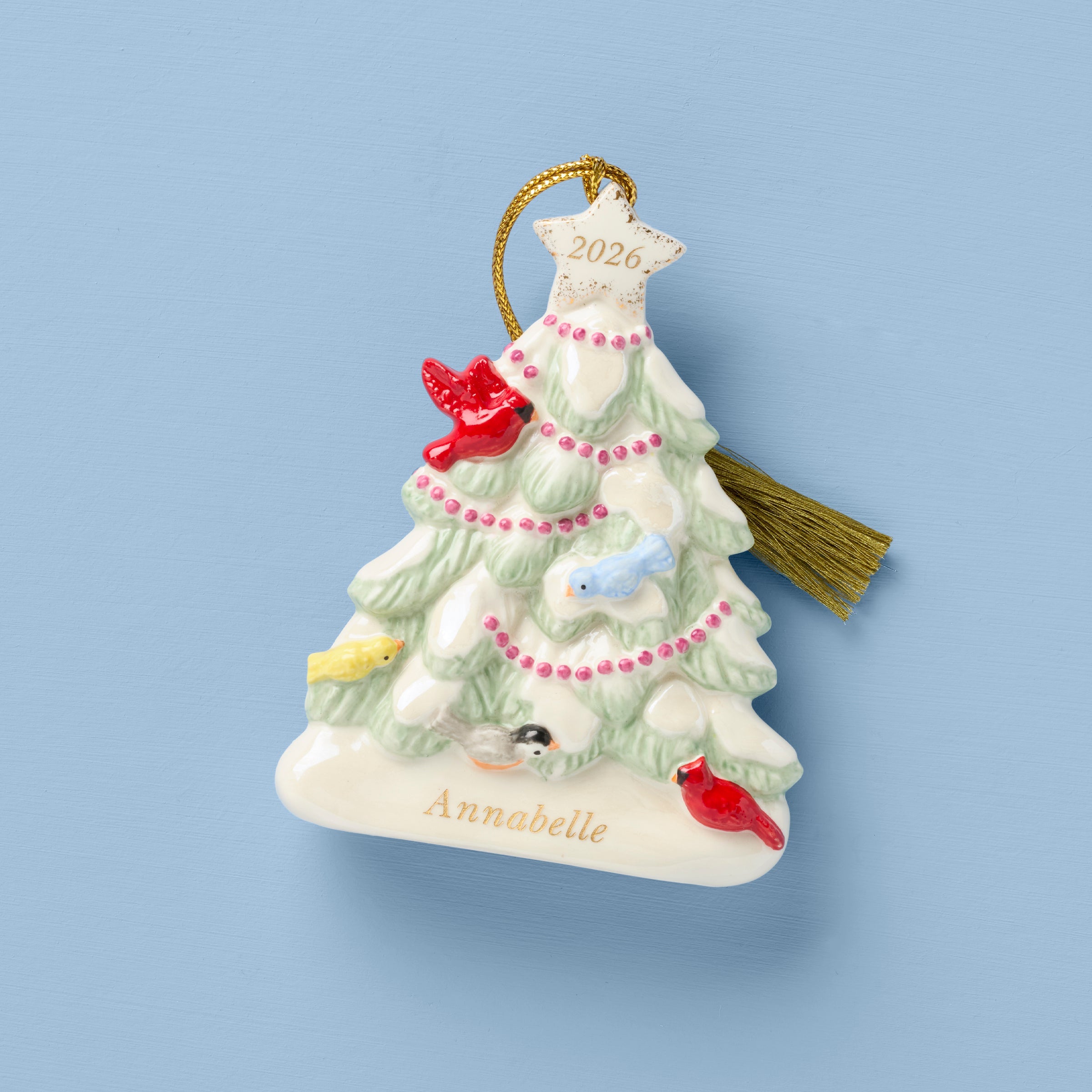 Lenox Fine Lenox Fine Personalized Christmas Tree Ornament