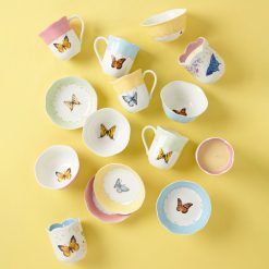 Alternative view of Lenox Fine Lenox Fine Butterfly Meadow Colors Mugs, Set of 4