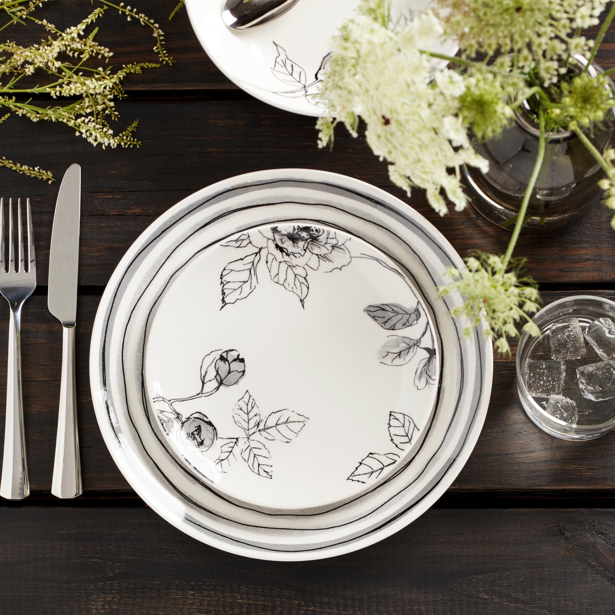 Lenox Fine Lenox Fine Sketchbook 12-Piece Dinnerware Set - Image 2
