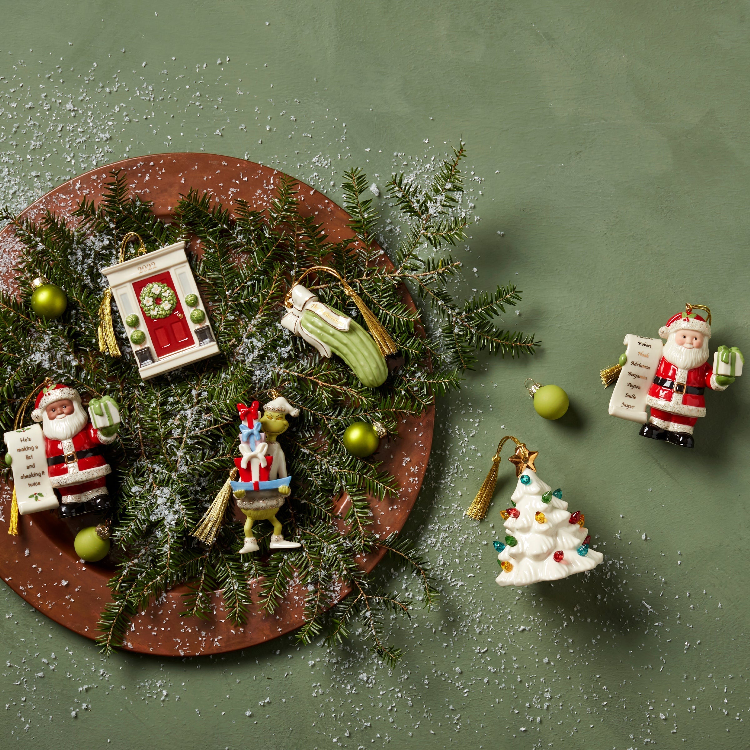 Lenox Fine Lenox Fine Treasured Traditions Lit Tree Ornament - Image 5