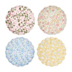 Lenox Fine Lenox Fine Meri Meri X Liberty Floral Melamine Small Plate, Set of 4