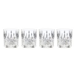 Lenox Fine Lenox Fine Hamilton Crystal Double Old Fashion Glasses, Set of 4