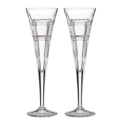Lenox Fine Lenox Fine Hudson Crystal Toasting Flutes, Set of 2