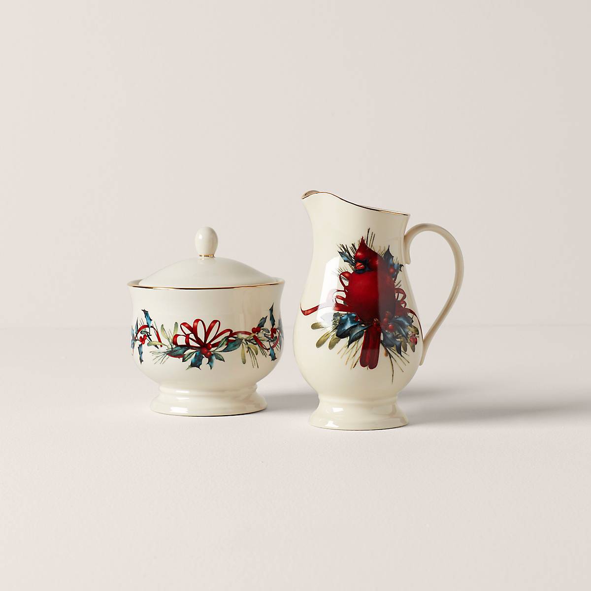 Lenox Fine Lenox Fine Winter Greetings Sugar & Creamer Set