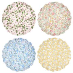 Lenox Fine Lenox Fine Meri Meri X Liberty Floral Melamine Large Plate, Set of 4