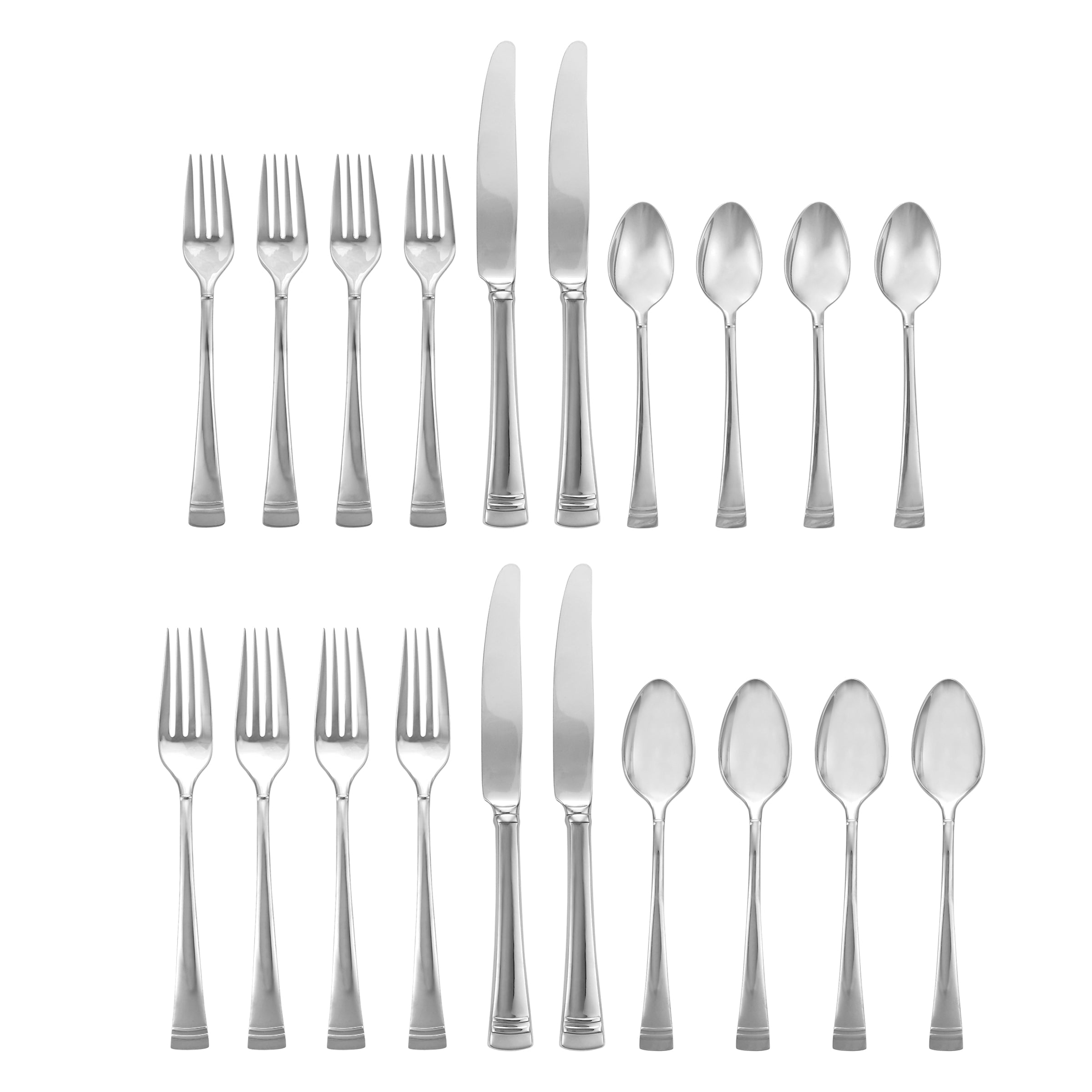 Lenox Fine Lenox Fine Federal Platinum 20-Piece Flatware Set - Image 3