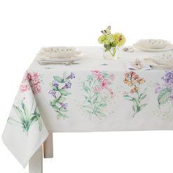 Lenox Fine Lenox Fine Butterfly Meadow Garden 60x120 Tablecloth