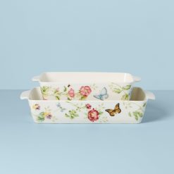 Lenox Fine Lenox Fine Butterfly Meadow Rectangular Baker 2-Piece Set