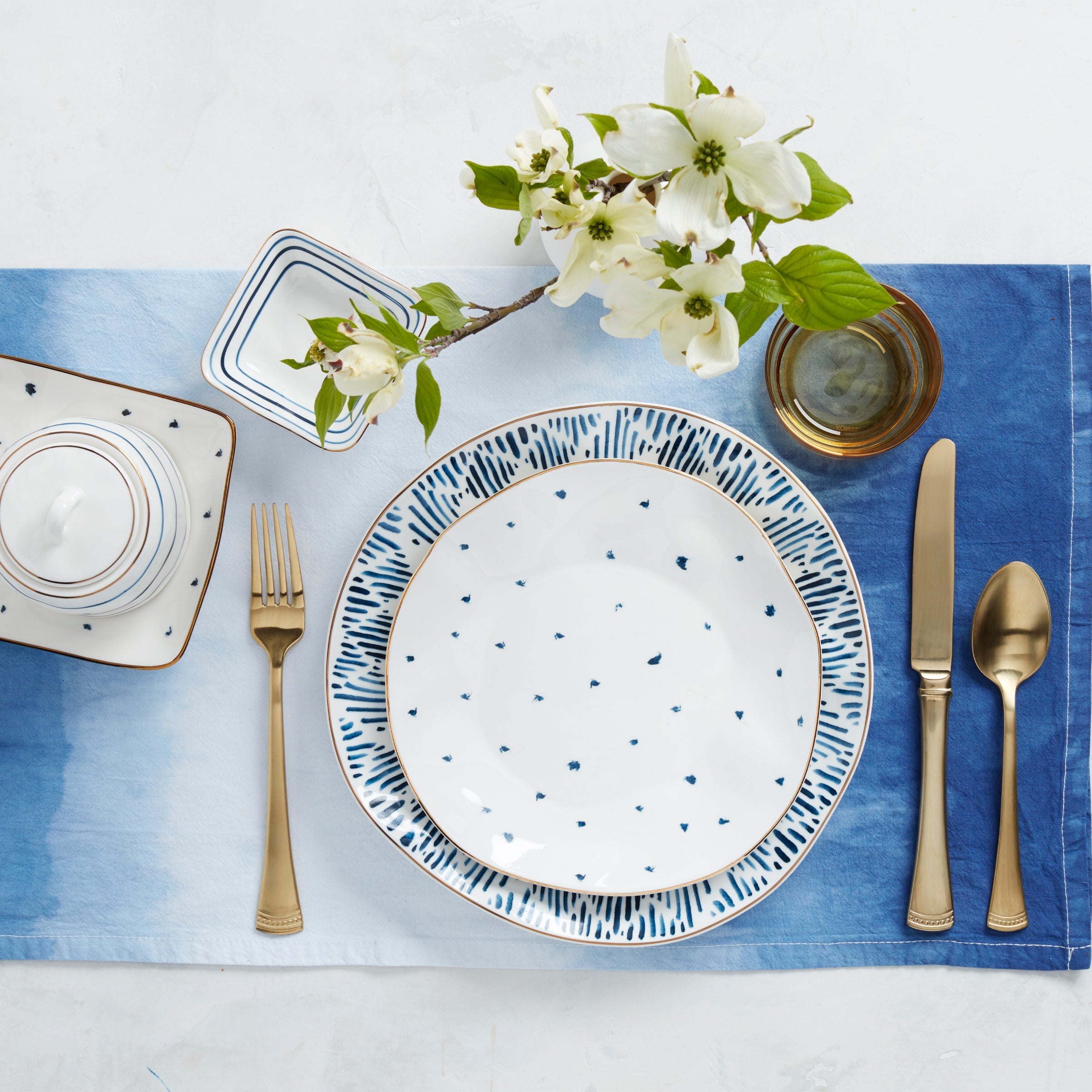 Lenox Fine Lenox Fine Blue Bay 12-Piece Dessert Set - Image 9