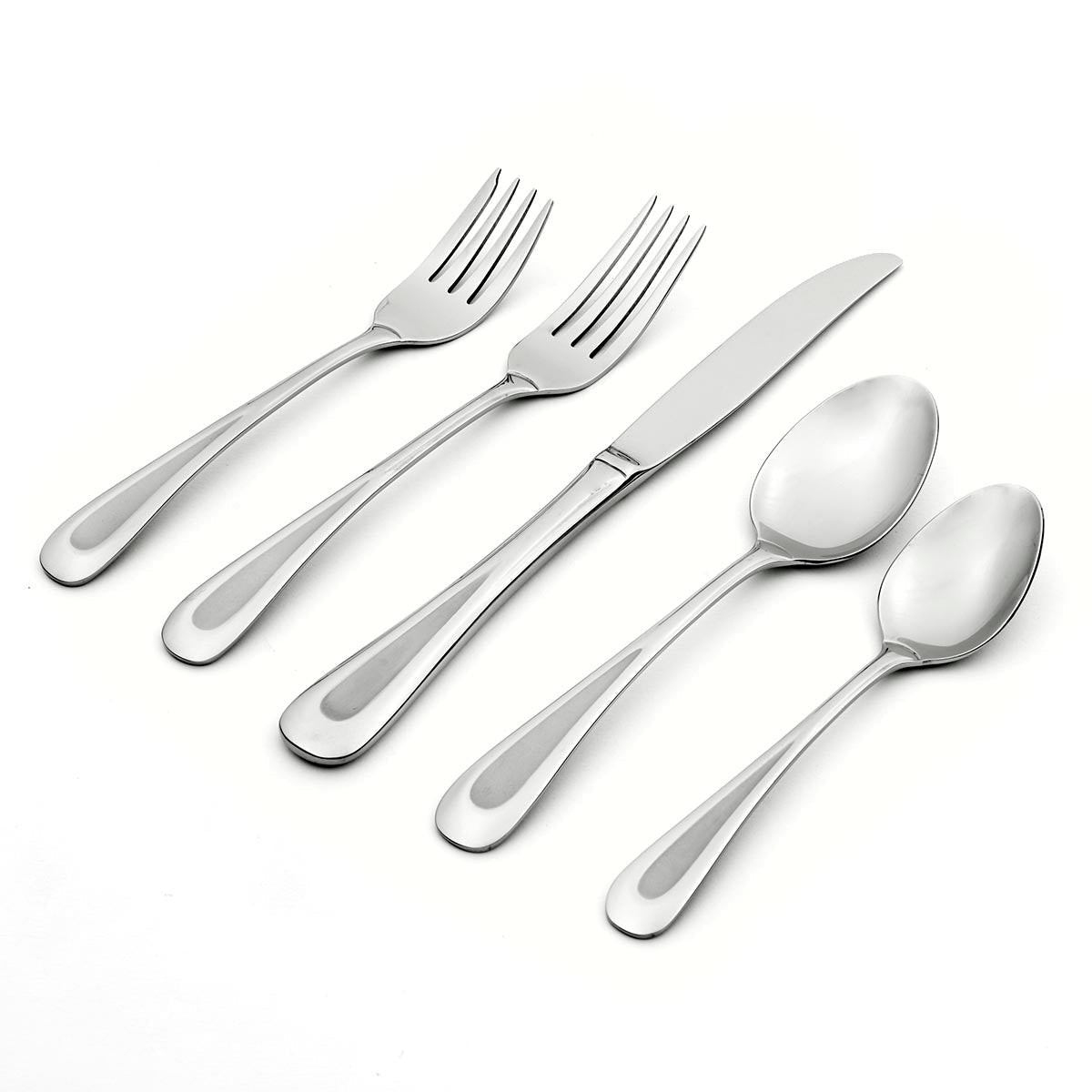 Lenox Fine Lenox Fine Satin Sand Dune 20-Piece Flatware Set
