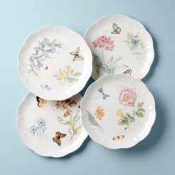 Lenox Fine Lenox Fine Butterfly Meadow Dinner Plates, Set of 4