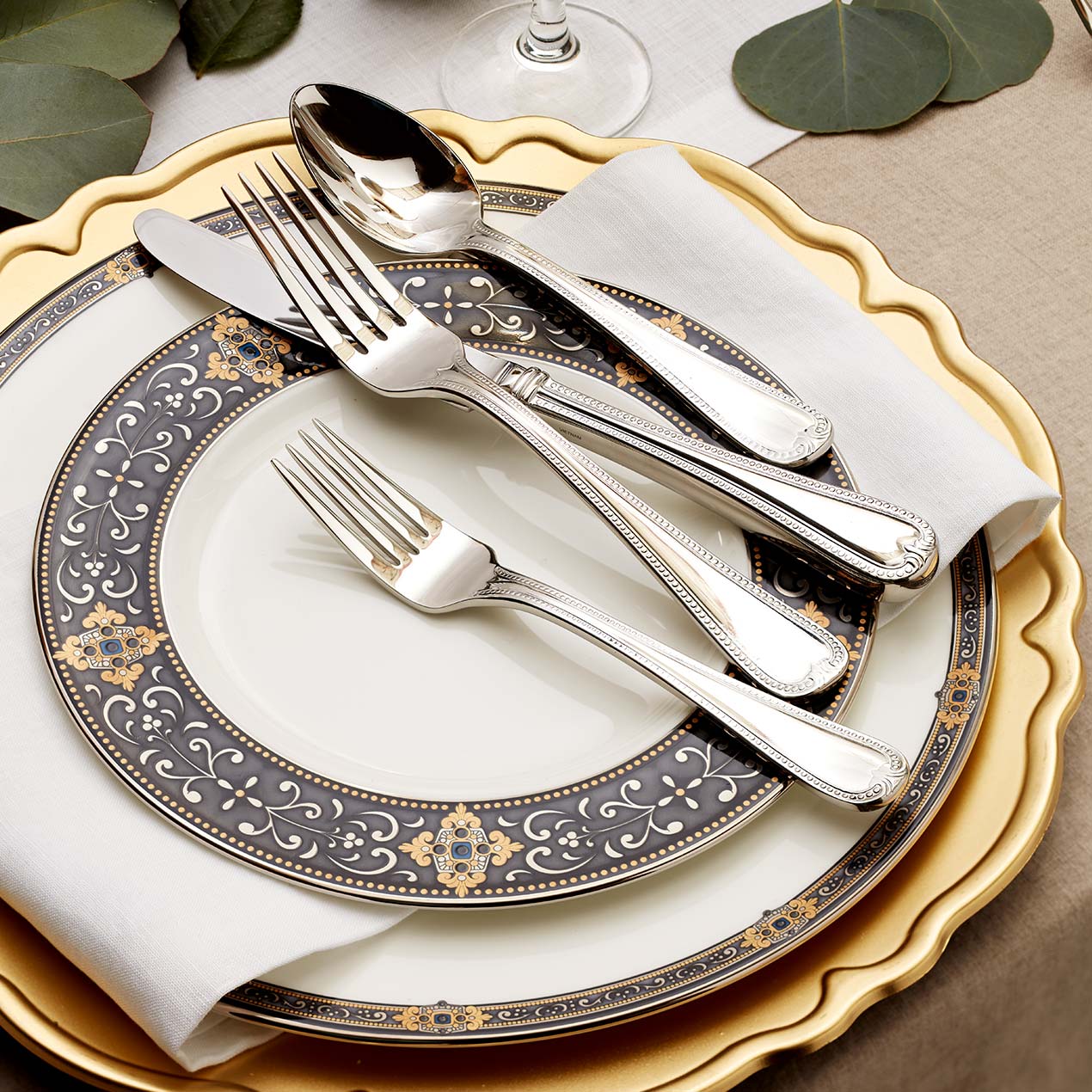 Lenox Fine Lenox Fine Vintage Jewel 5-Piece Place Setting - Image 2