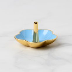Lenox Fine Lenox Fine Make It Pop Blue Metal Ring Dish