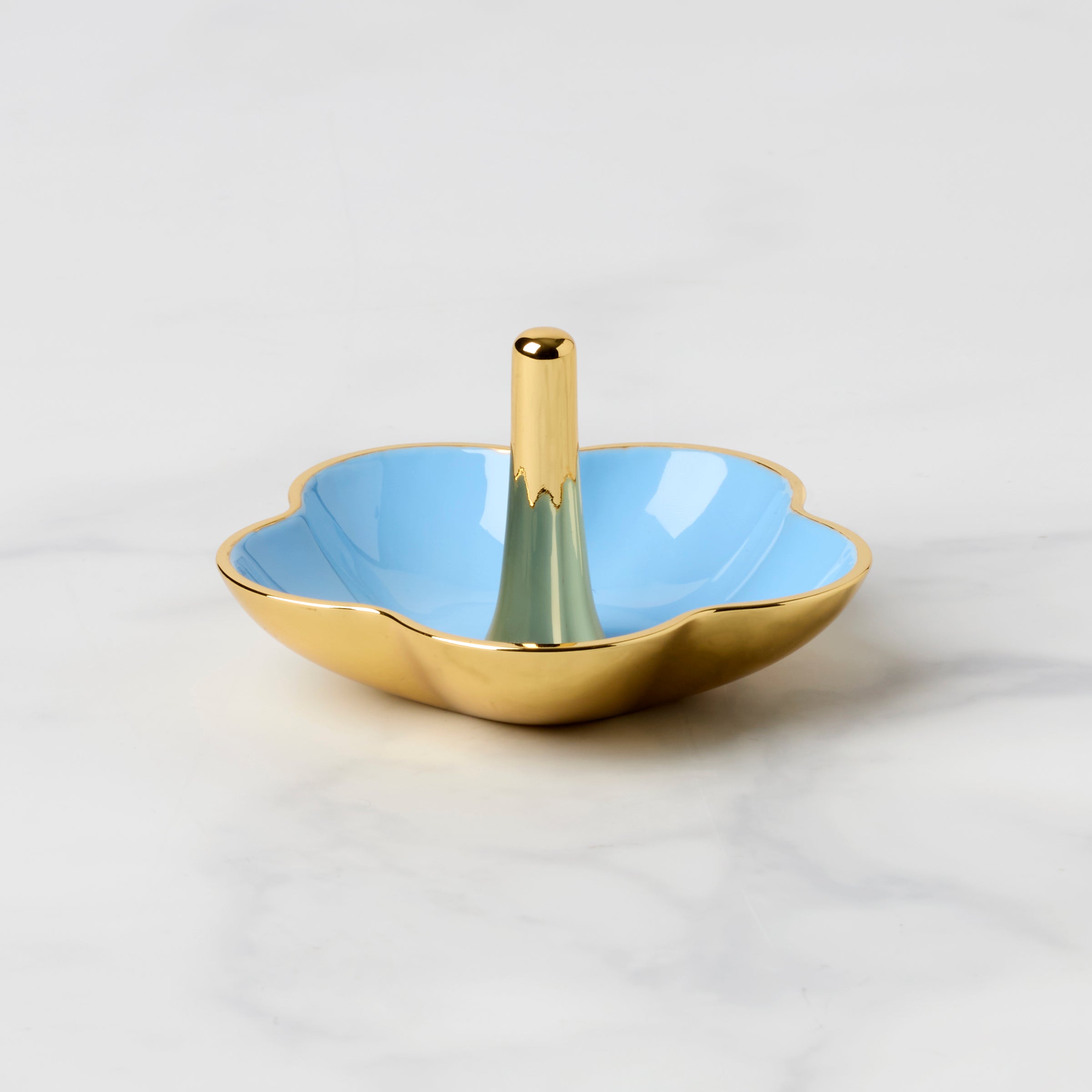 Lenox Fine Lenox Fine Make It Pop Blue Metal Ring Dish