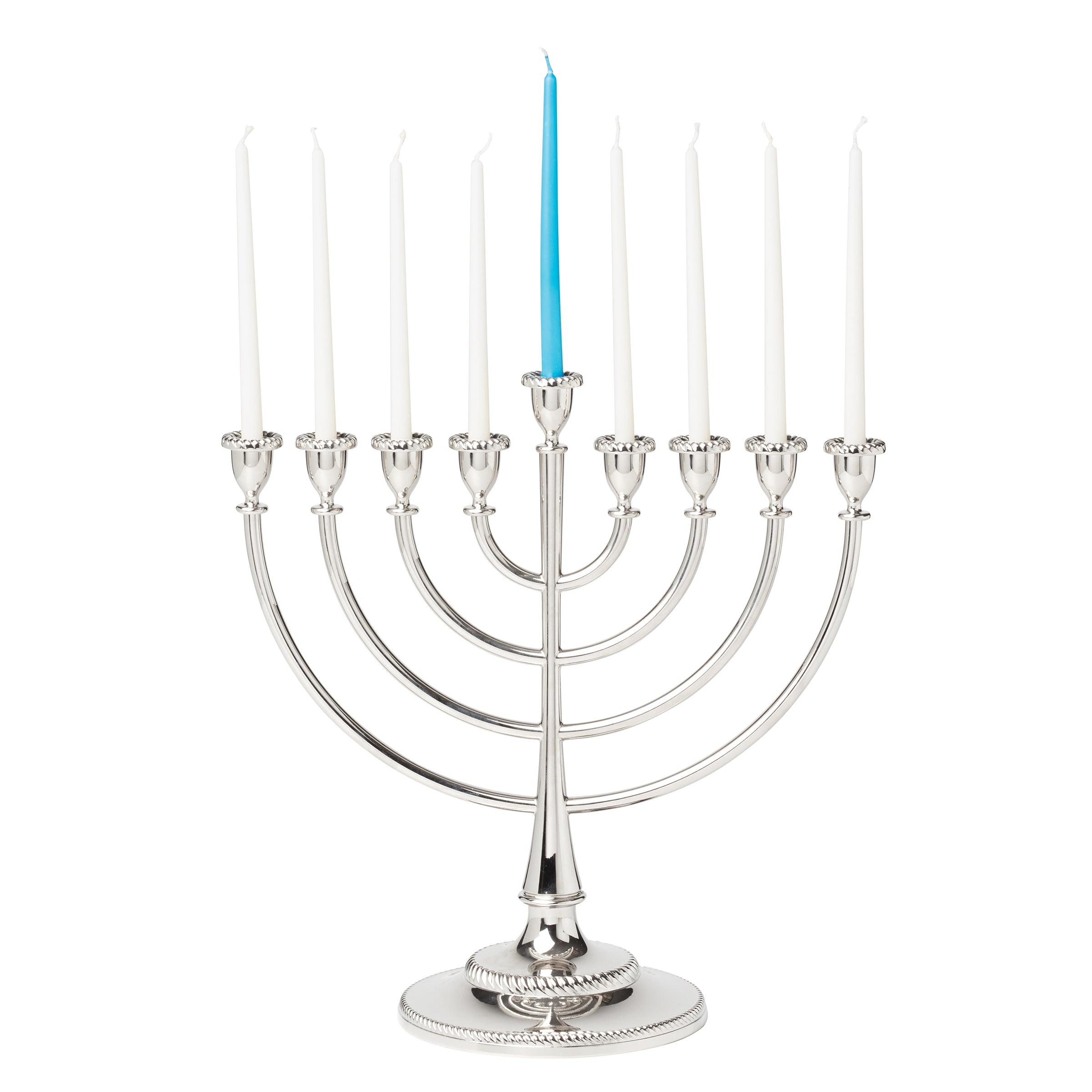 Lenox Fine Lenox Fine Roseland Silver Menorah - Image 2