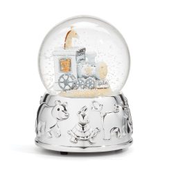 Lenox Fine Lenox Fine Animal Train Silverplate Snowglobe
