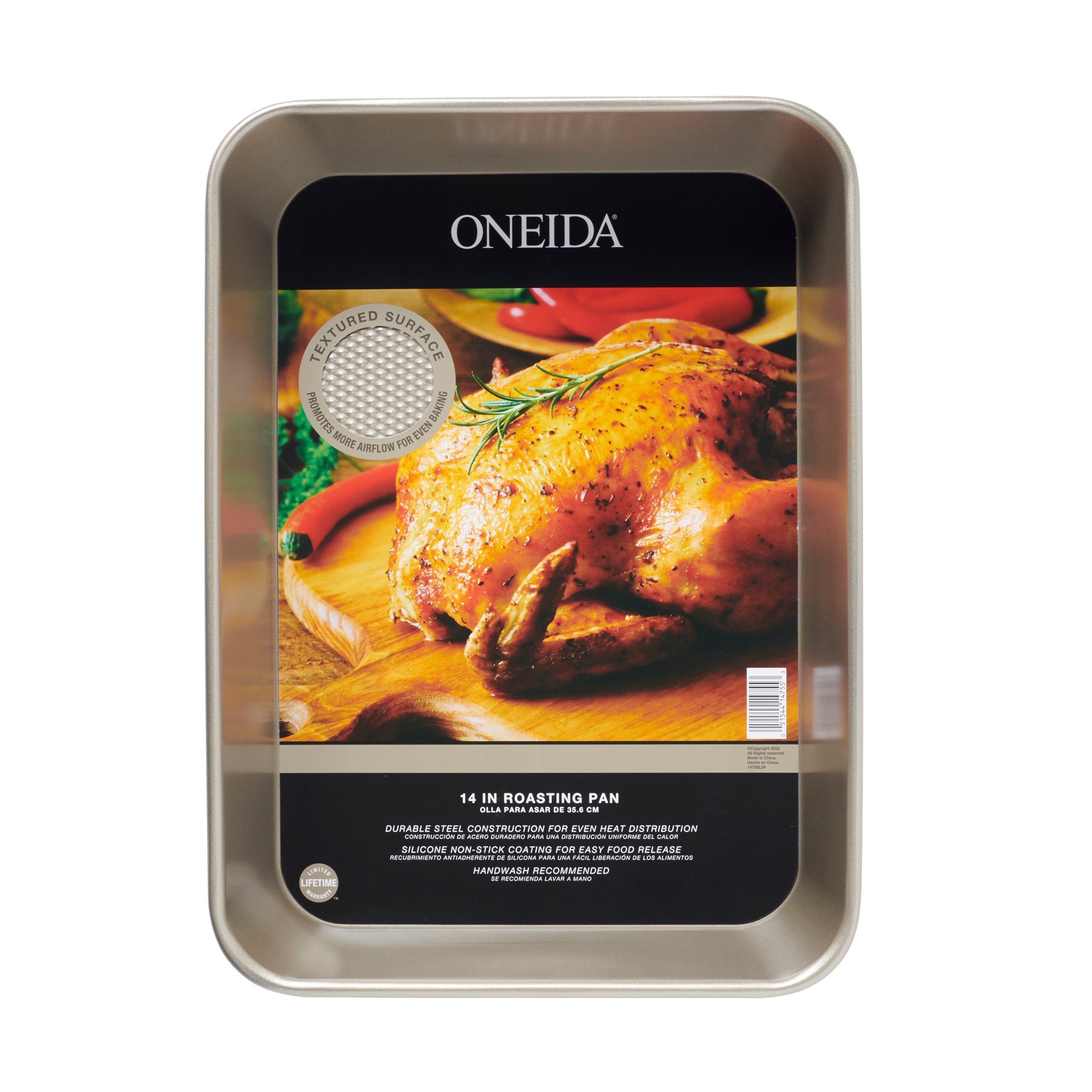 Lenox Fine Lenox Fine Oneida Kitchen 14 Textured Roasting Pan