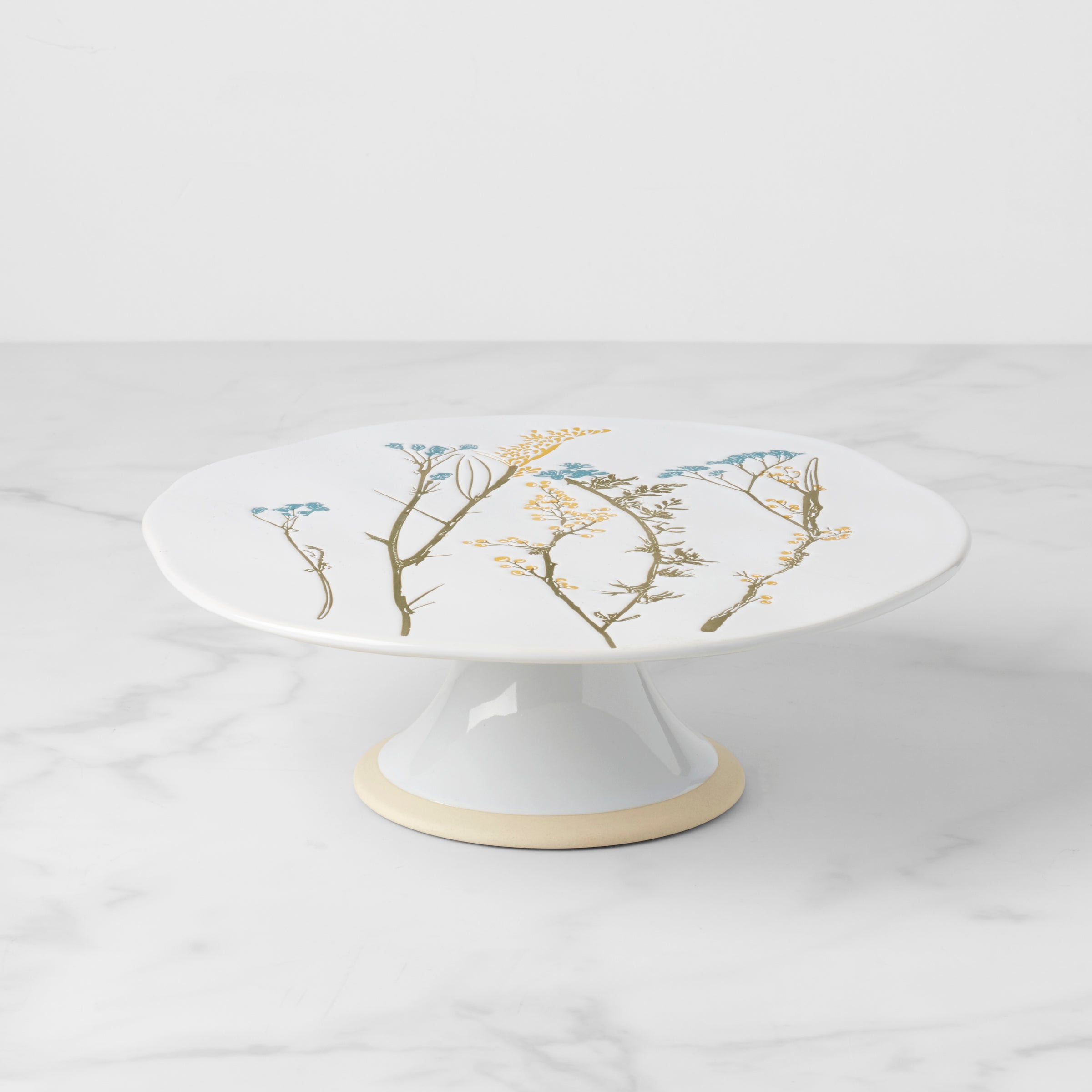 Lenox Fine Lenox Fine Wildflowers Cake Plate
