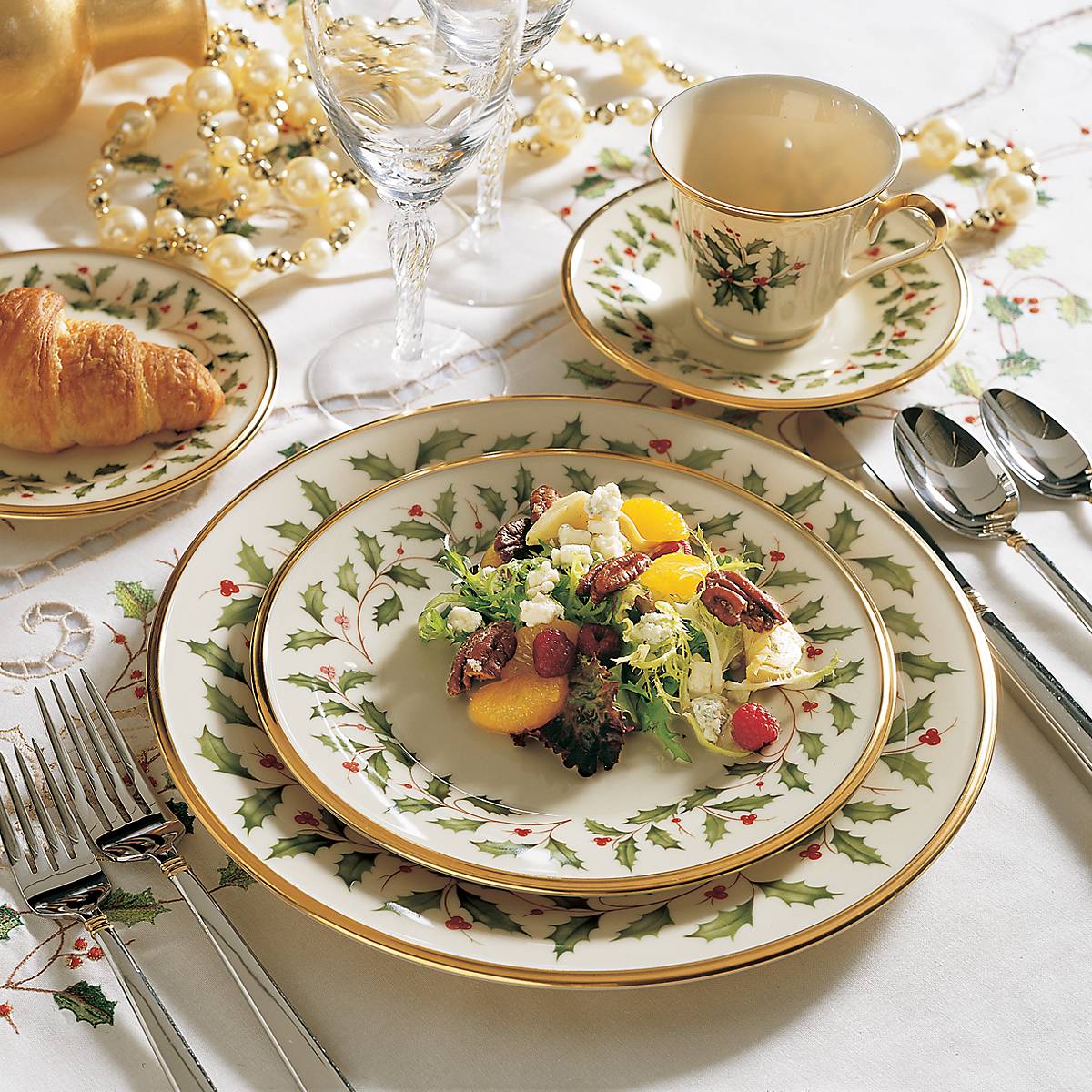 Lenox Fine Lenox Fine Holiday 5-Piece Place Setting - Image 5