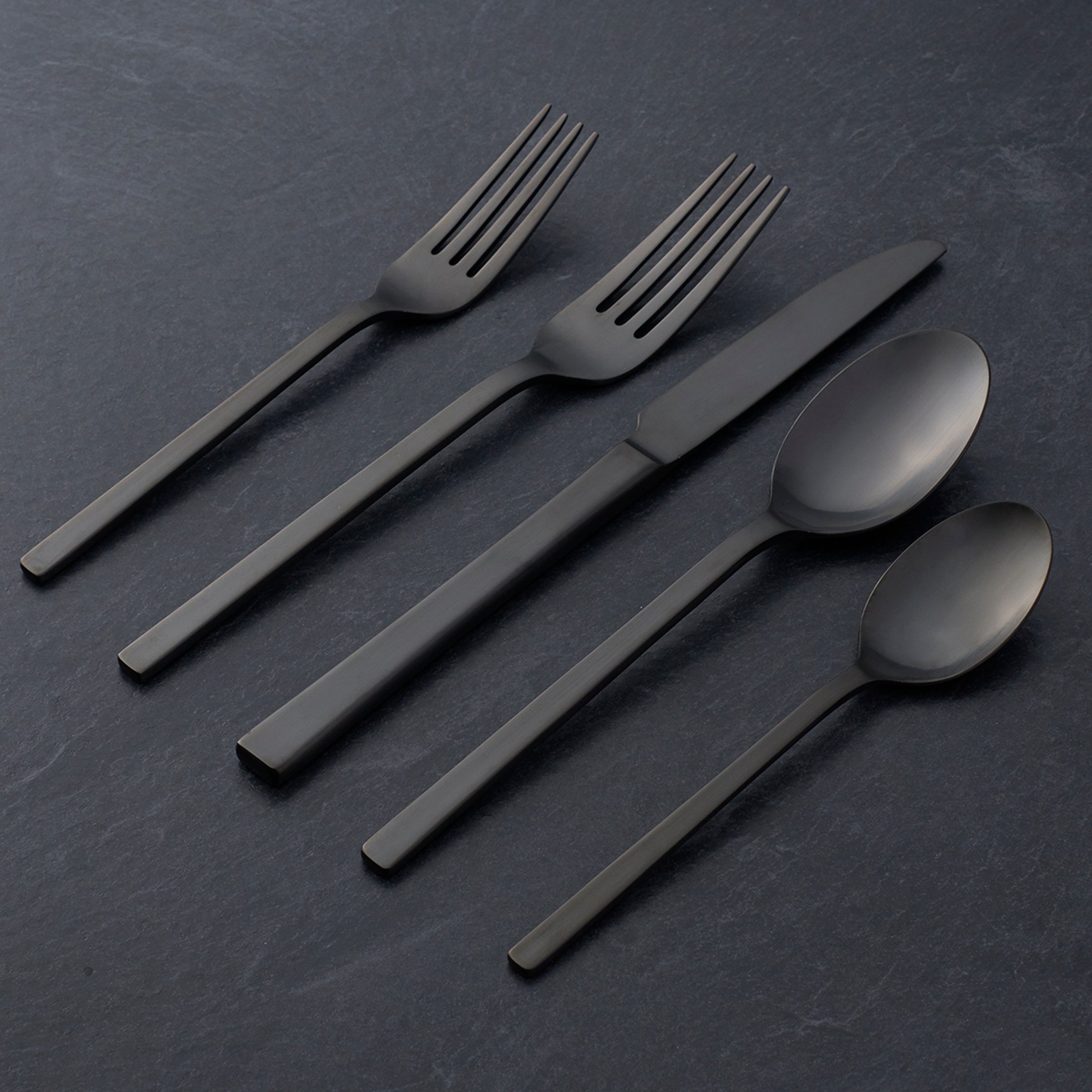 Lenox Fine Lenox Fine Allay Midnight 20-Piece Flatware Set - Image 2
