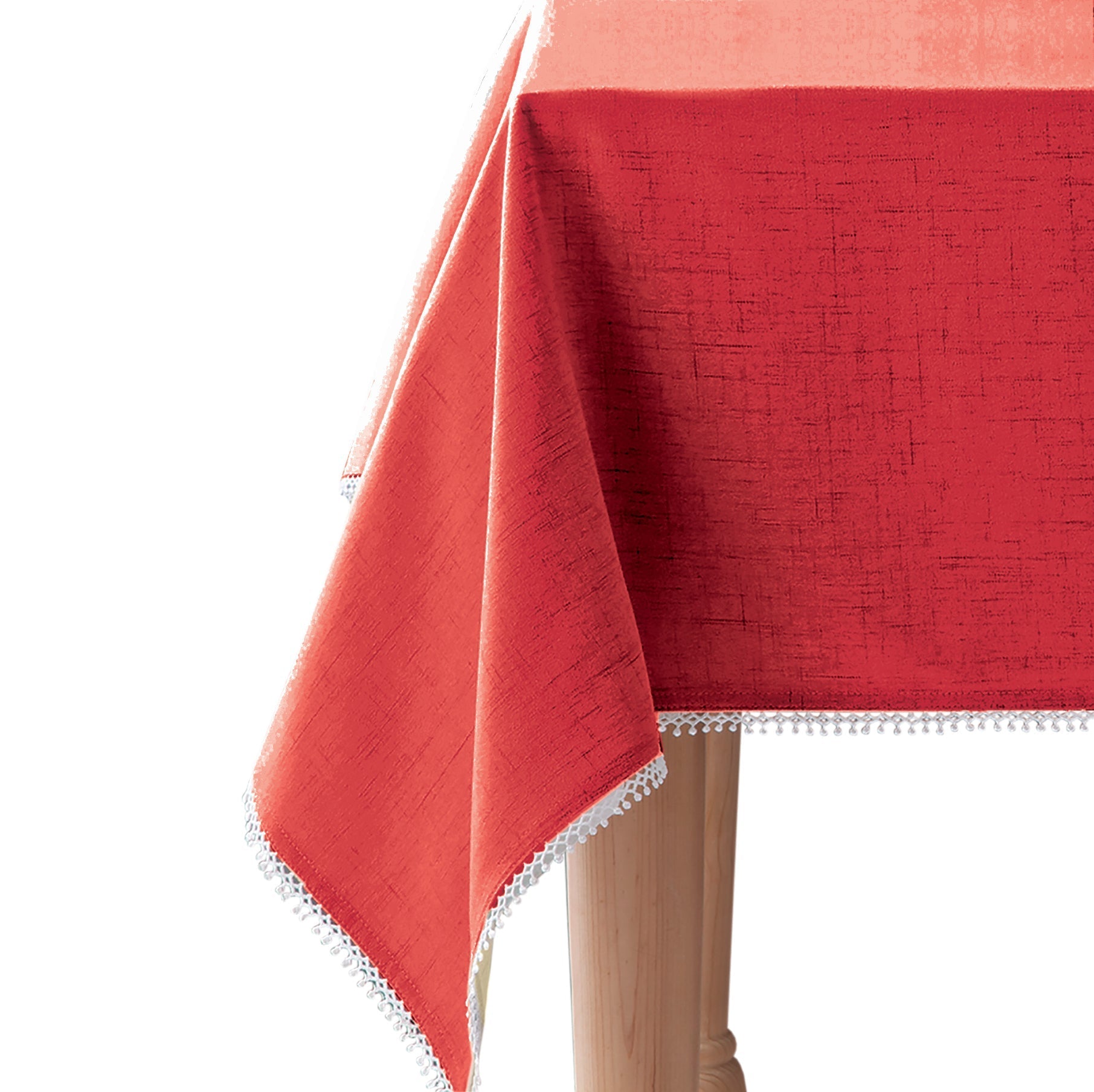 Lenox Fine Lenox Fine French Perle Red 60x84 Tablecloth