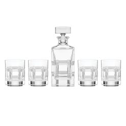 Lenox Fine Lenox Fine Hudson Crystal 5-Piece Whiskey Set