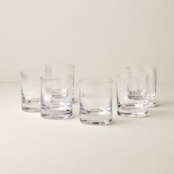 Lenox Fine Lenox Fine Tuscany Classics Cylinder Double Old Fashion Glasses, Set of 6
