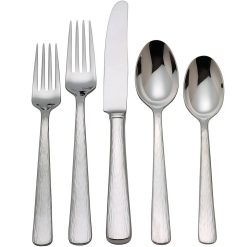 Lenox Fine Lenox Fine Silver Echo 5-Piece Place Setting