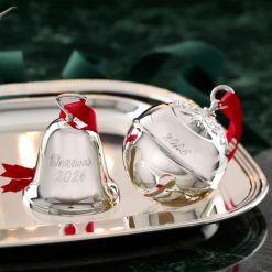 Alternative view of Lenox Fine Lenox Fine 2026 Silverplate Christmas Bell Ornament