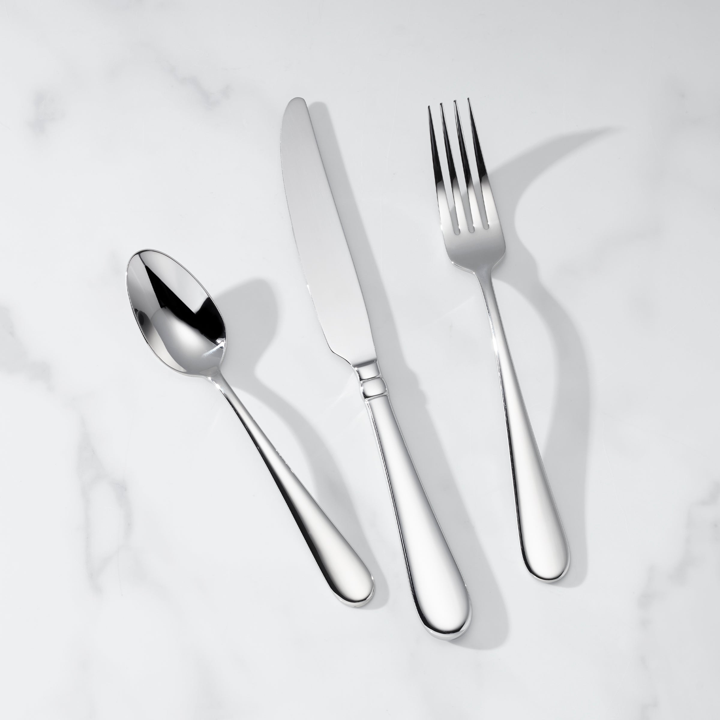 Lenox Fine Lenox Fine Studio 1414 Mirror 24 Piece Flatware Set with Caddy - Image 2