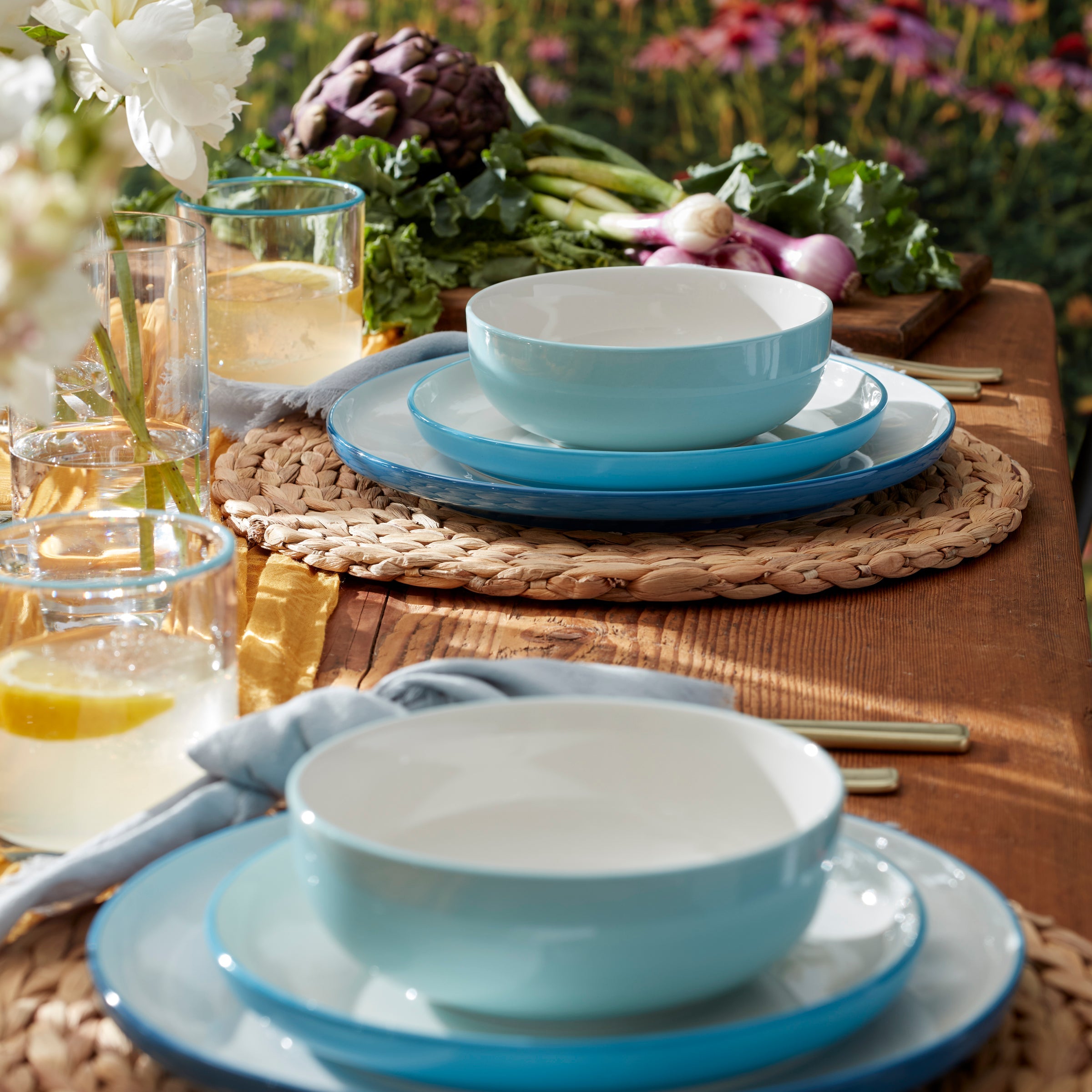 Lenox Fine Lenox Fine 24 Seven Turquoise 6-Piece Medium Tumbler Set - Image 11