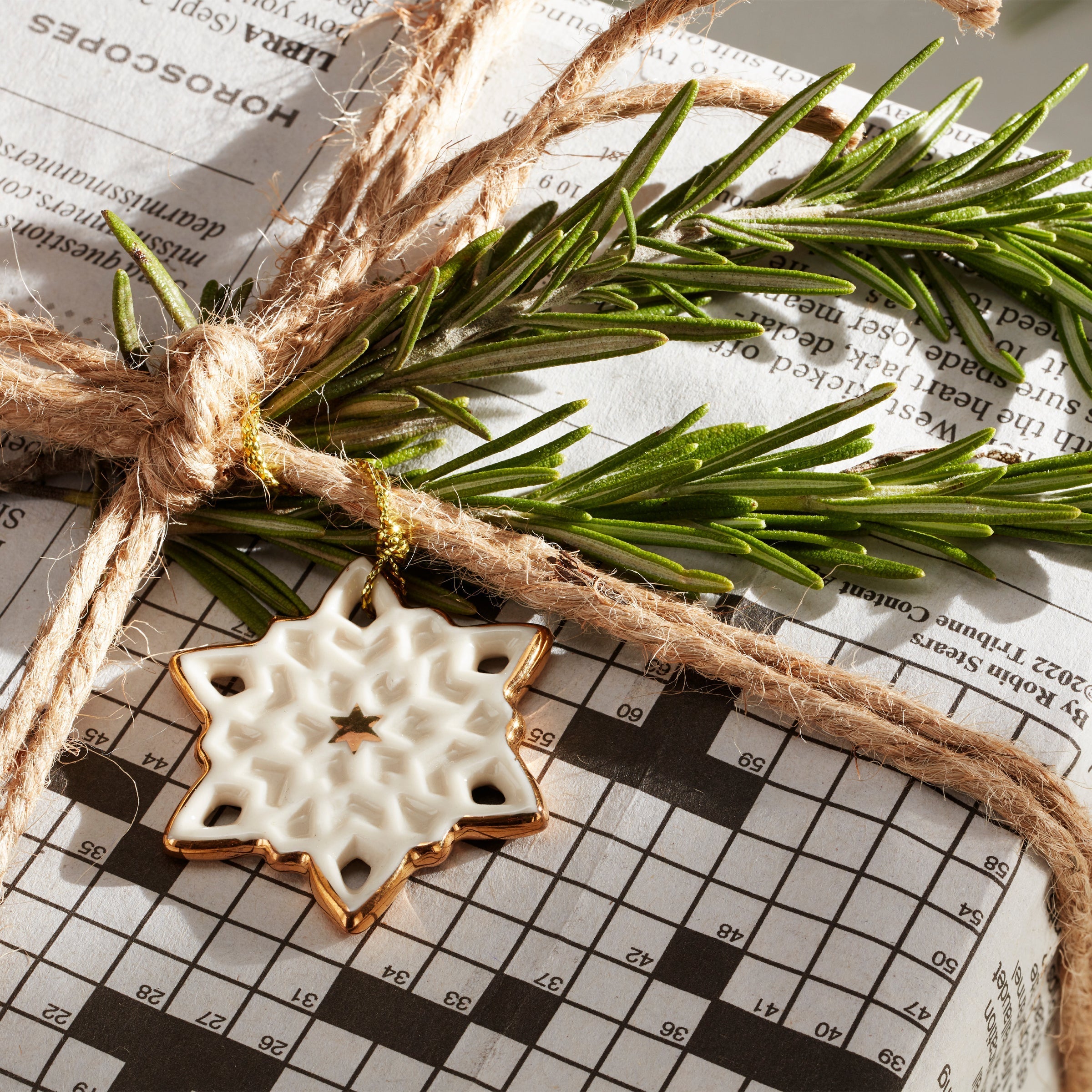 Lenox Fine Lenox Fine Snowflake 10-Piece Mini Ornament Set - Image 5