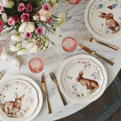 Alternative view of Lenox Fine Lenox Fine Butterfly Meadow Bunny Accent Plates, Set of 4