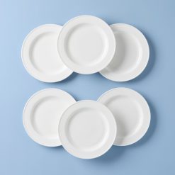 Lenox Fine Lenox Fine Studio 1414 Rimmed Accent Plates, Set of 6