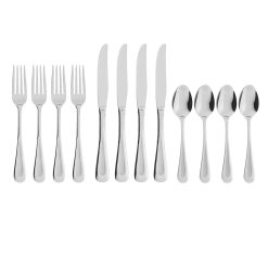 Alternative view of Lenox Fine Lenox Fine Satin Sand Dune 12-Piece Flatware Set