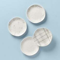 Lenox Fine Lenox Fine Oyster Bay Assorted Tidbit Plates - Set of 4