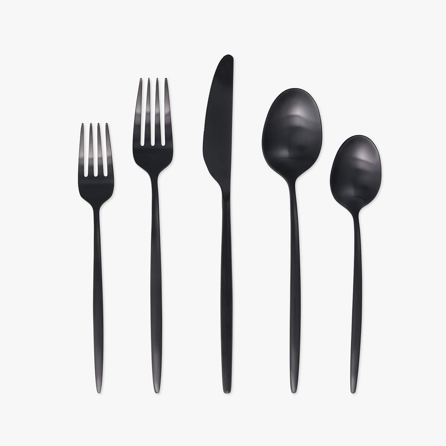 Lenox Fine Lenox Fine Gaze Black Satin 20-Piece Flatware Set - Image 3