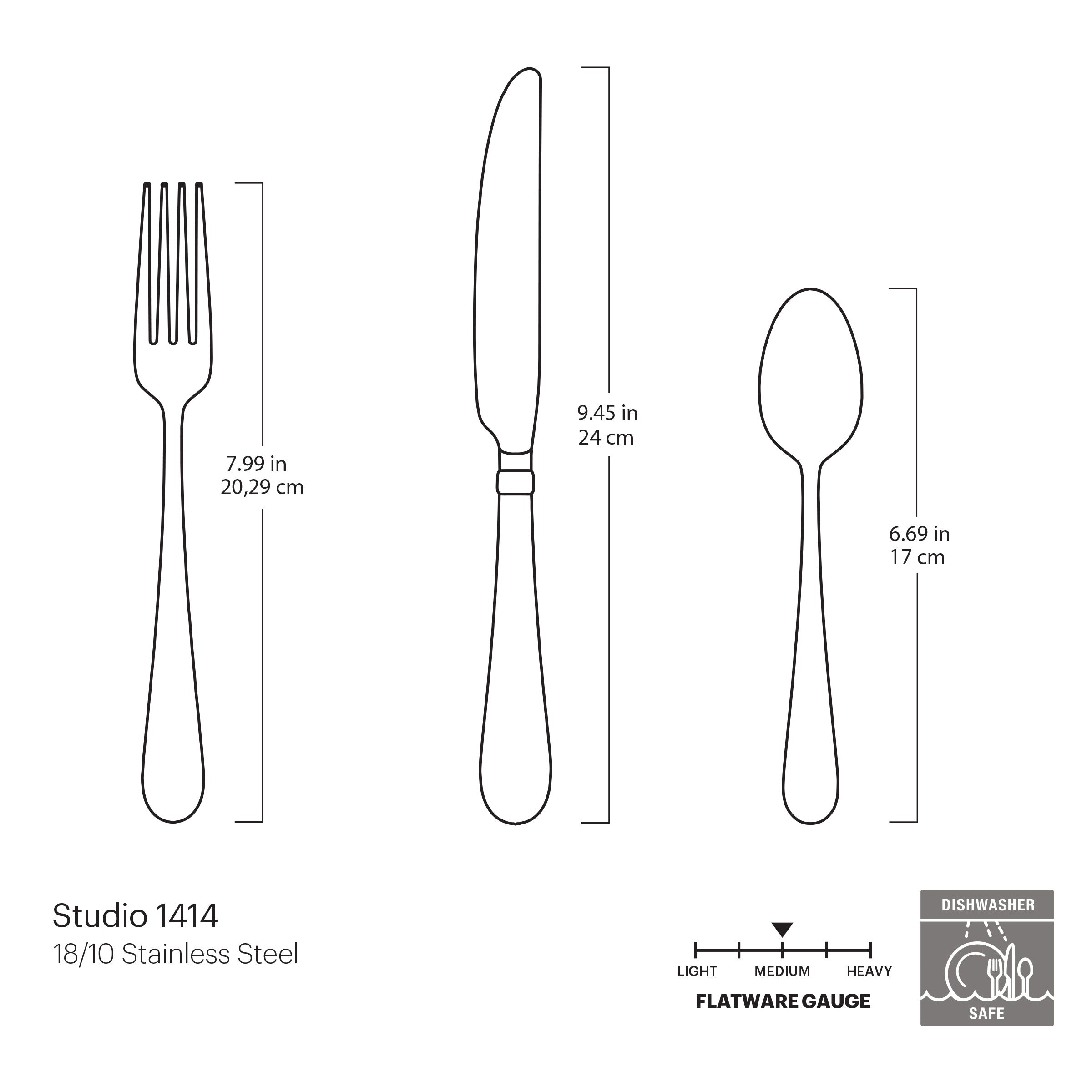 Lenox Fine Lenox Fine Studio 1414 36-Piece Flatware Set - Image 15