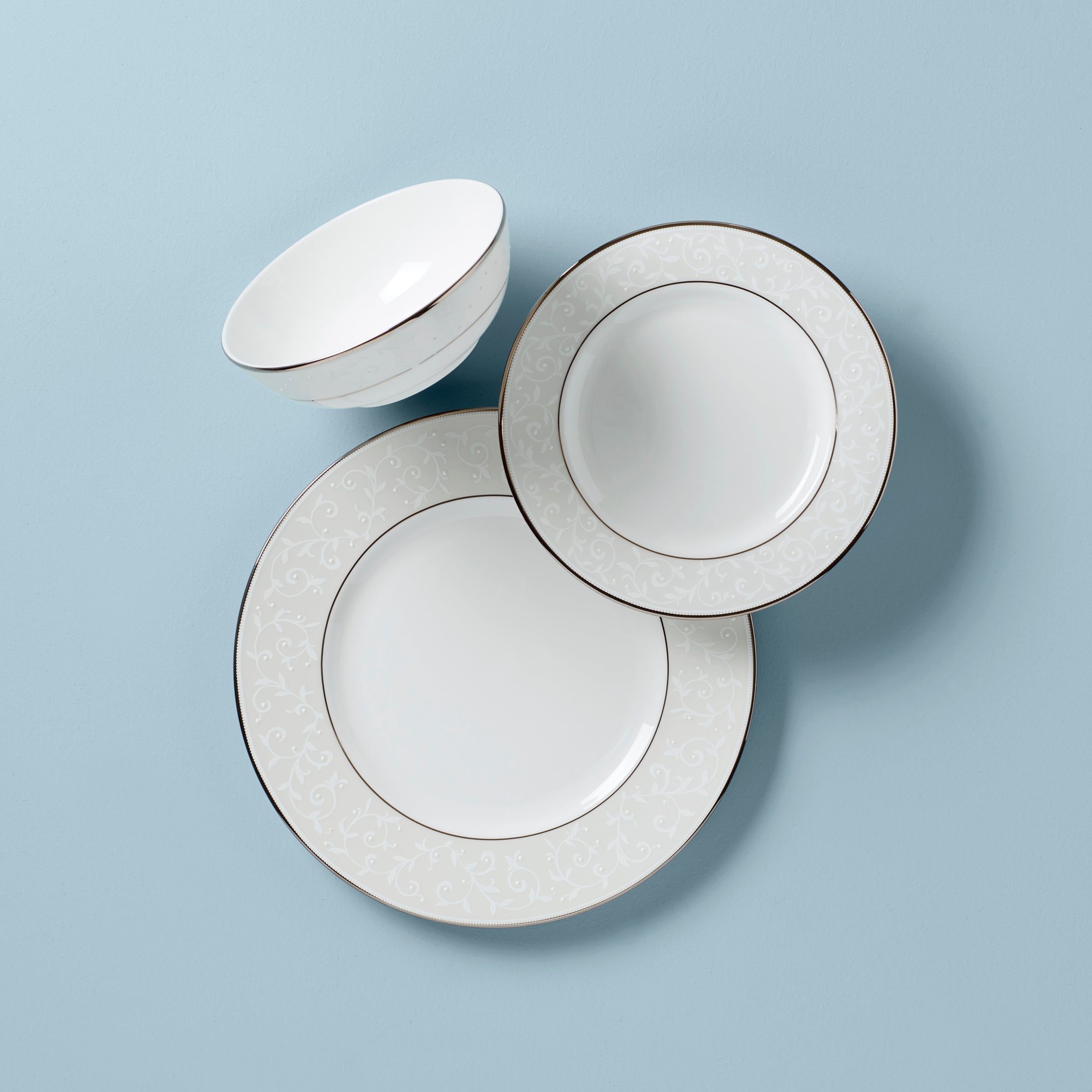 Lenox Fine Lenox Fine Opal Innocence 3-Piece Place Setting