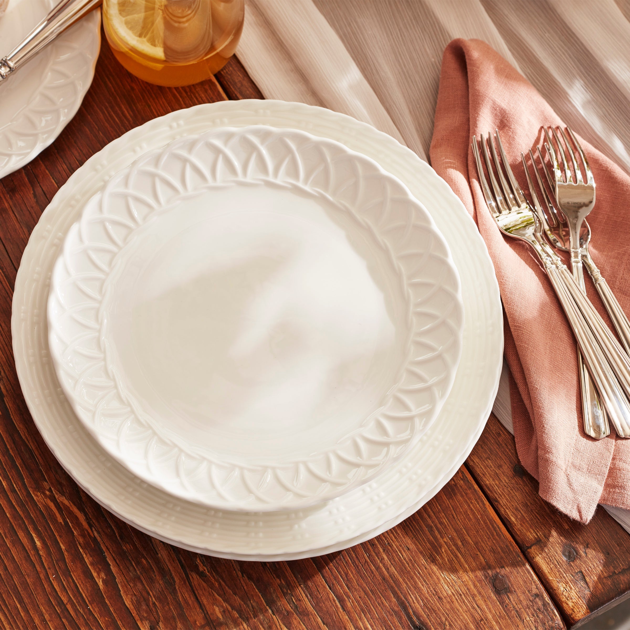 Lenox Fine Lenox Fine Wicker Creek 12-Piece Dinnerware Set - Image 9