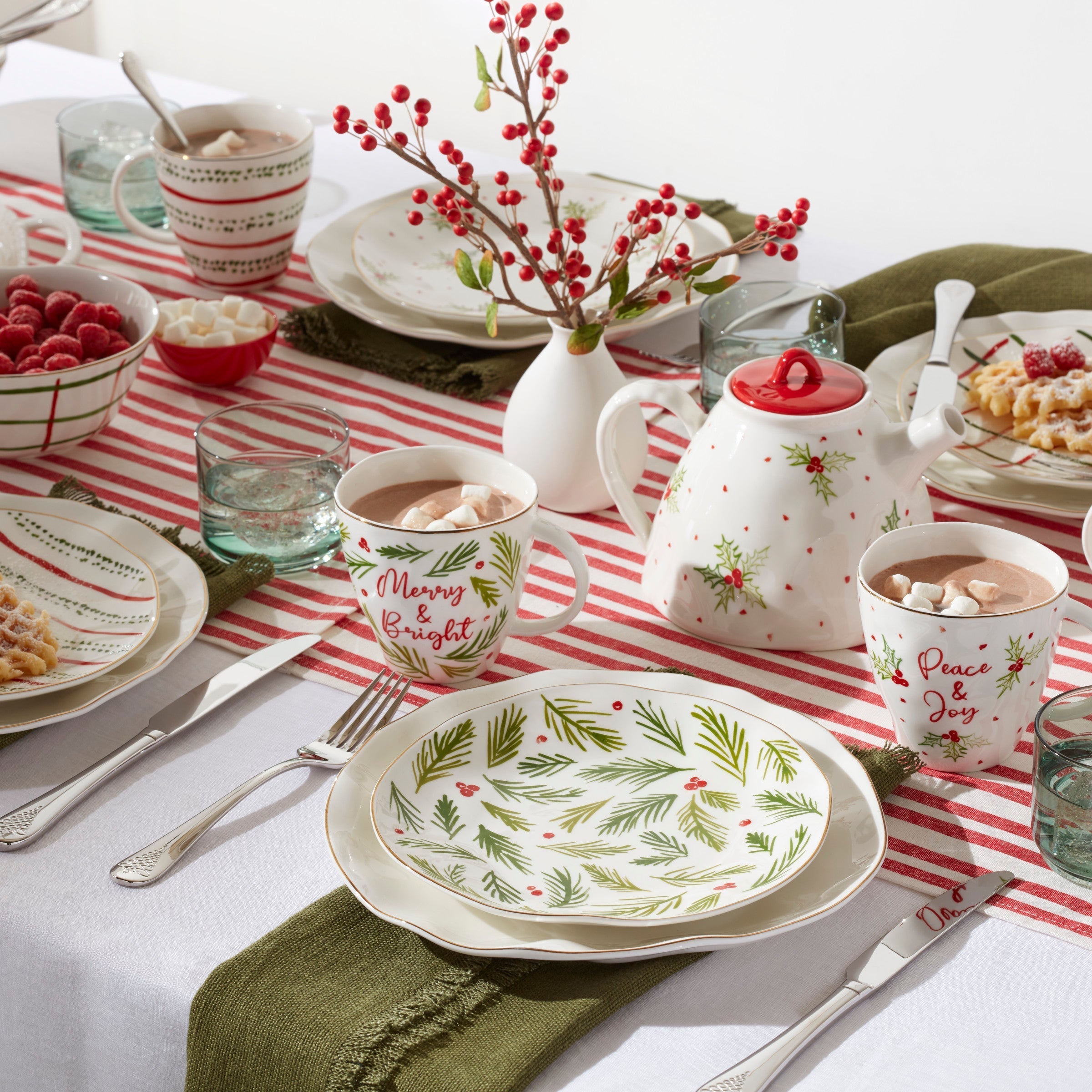 Lenox Fine Lenox Fine Bayberry 12-Piece Dessert Set - Image 3