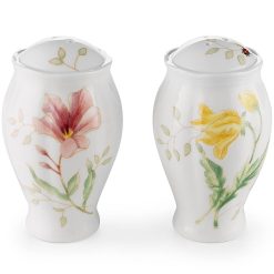 Alternative view of Lenox Fine Lenox Fine Butterfly Meadow Salt & Pepper Shaker Set