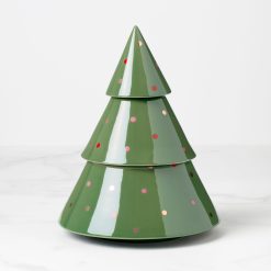 Lenox Fine Lenox Fine Figural Evergreen Treat Jar